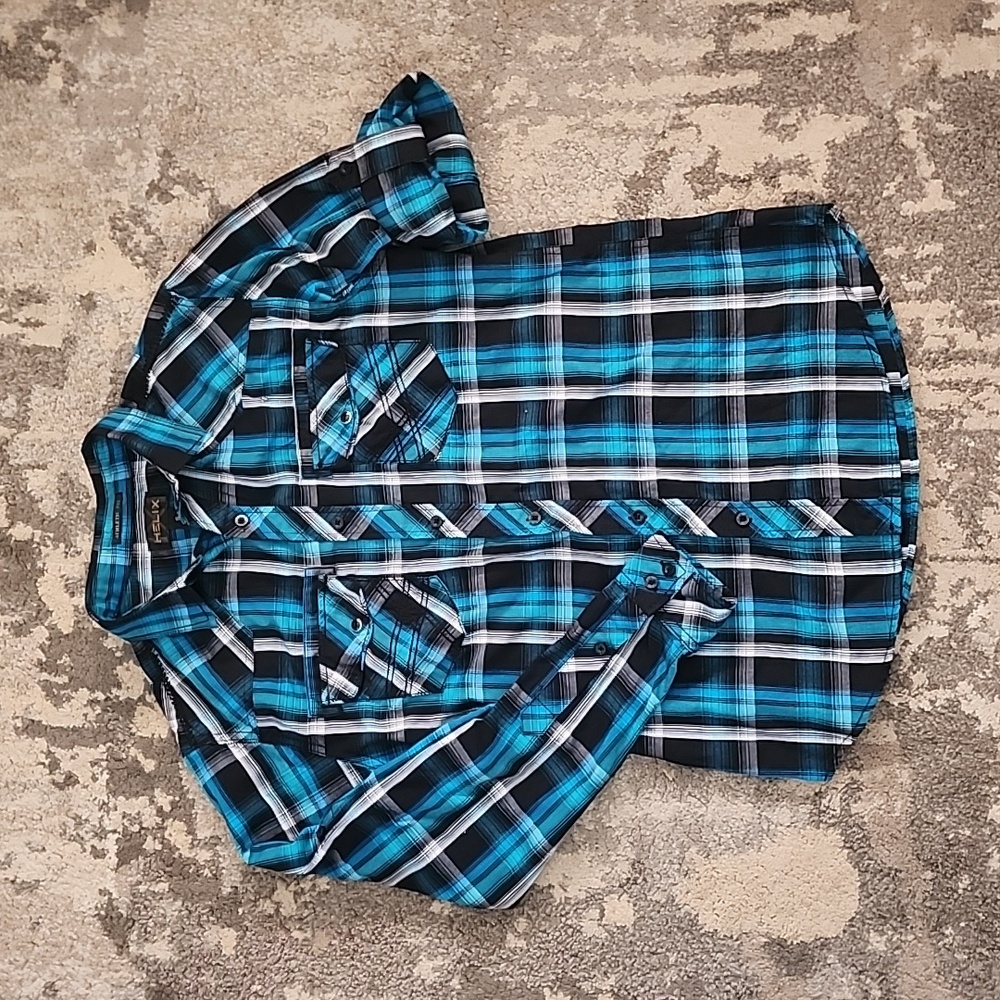 Helix Athletic Fit Button Down